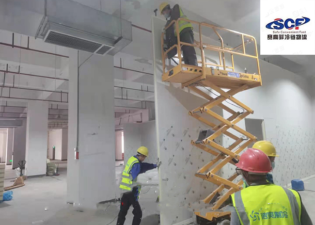 上海賽高菲27000m3生物藥品冷庫(kù)建造工程 上海賽高菲27000m3生物藥品冷庫(kù)建造工程