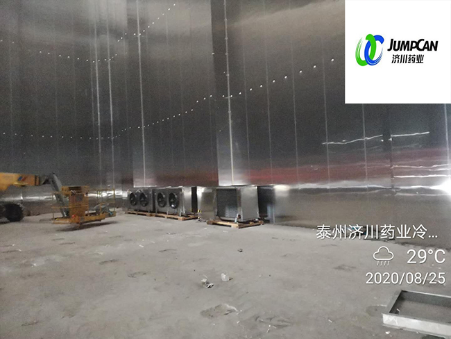 泰興濟川藥業(yè)醫(yī)療藥品冷庫設(shè)計建造工程案例